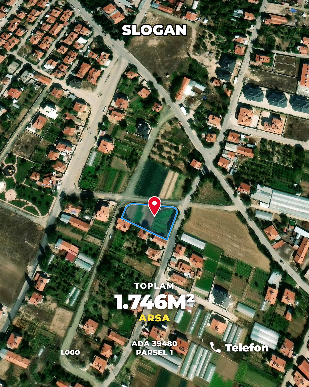 Arazi Drone Fotoğrafı