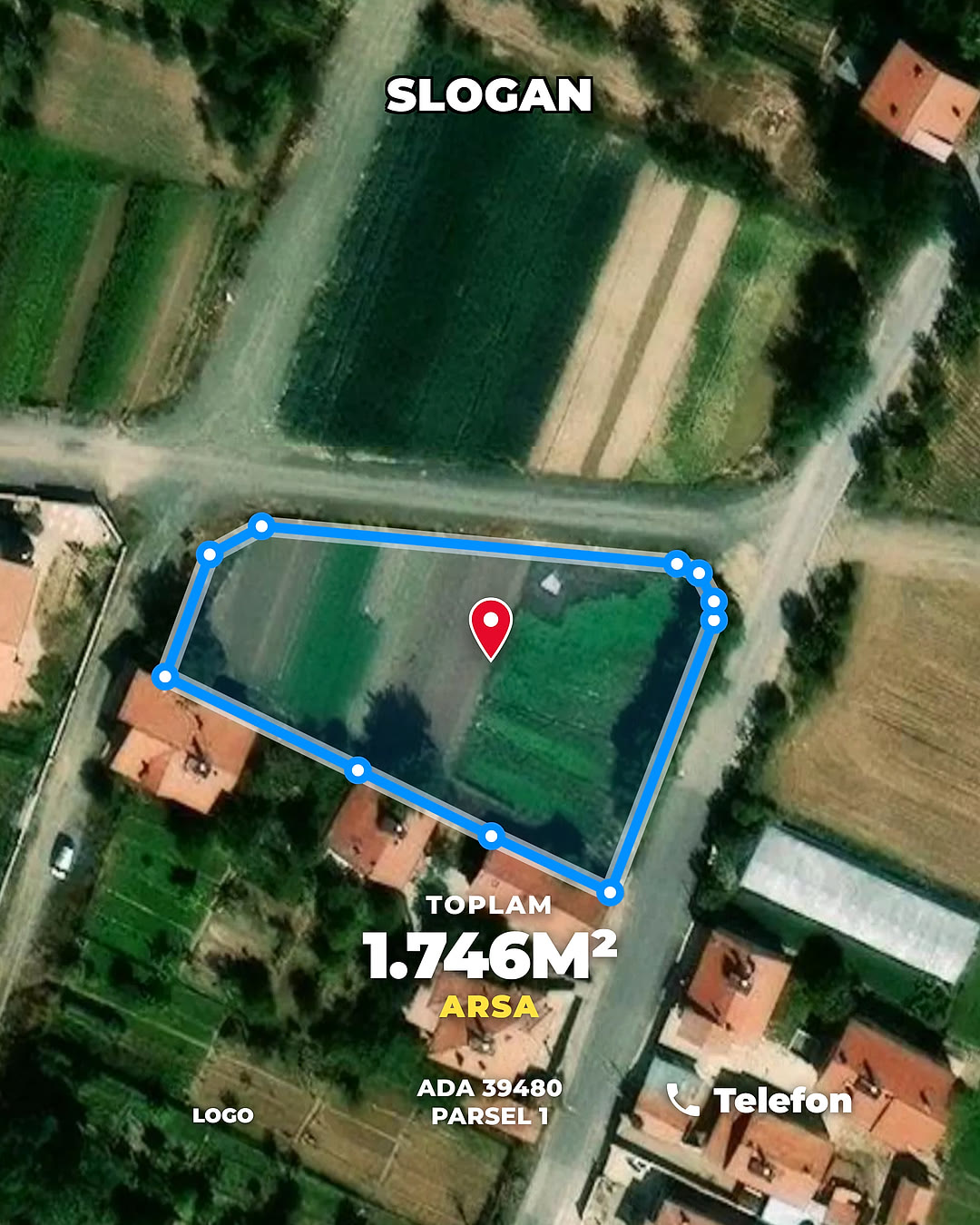 Arazi Drone Fotoğrafı